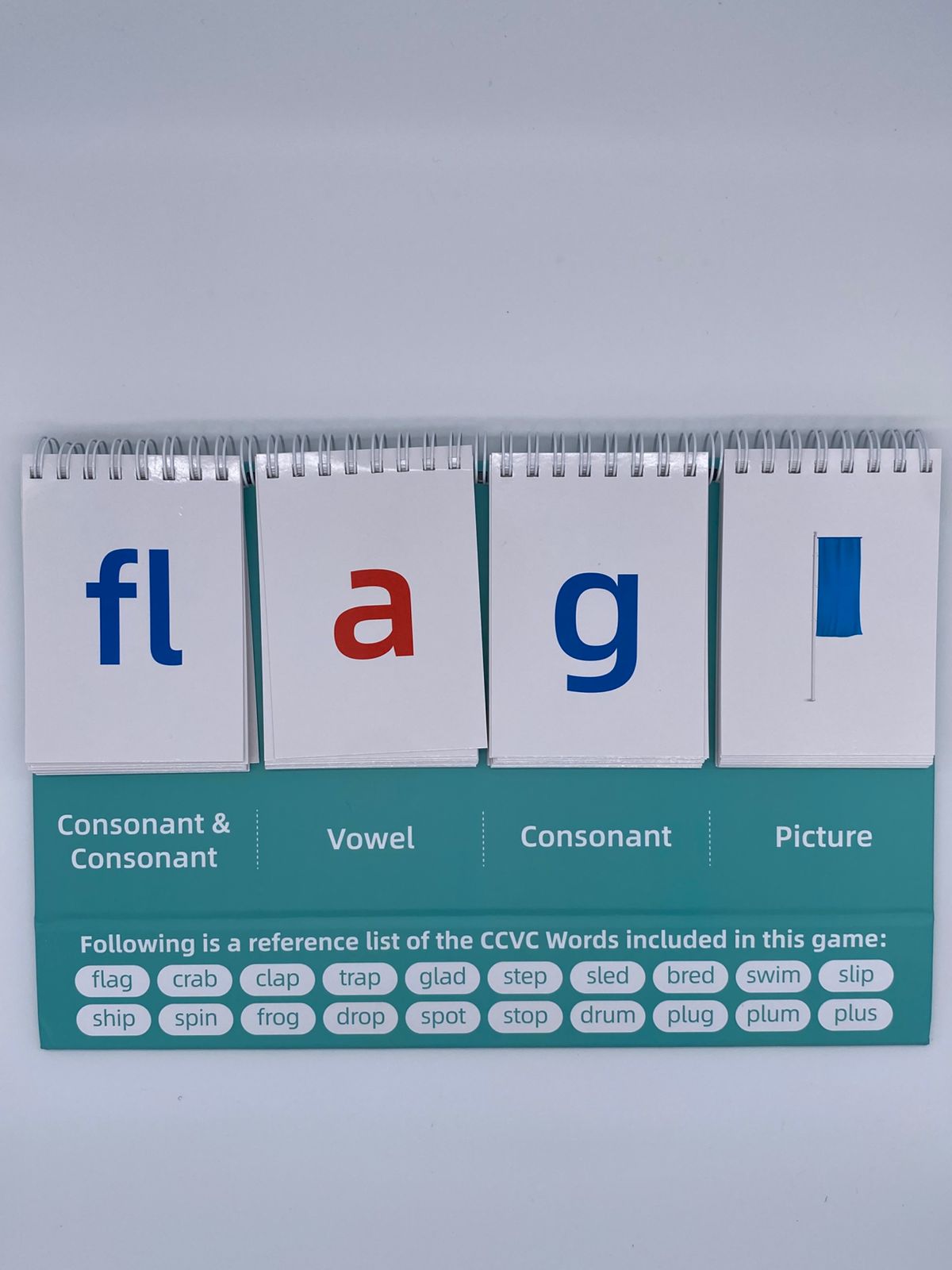 Word building flip chart