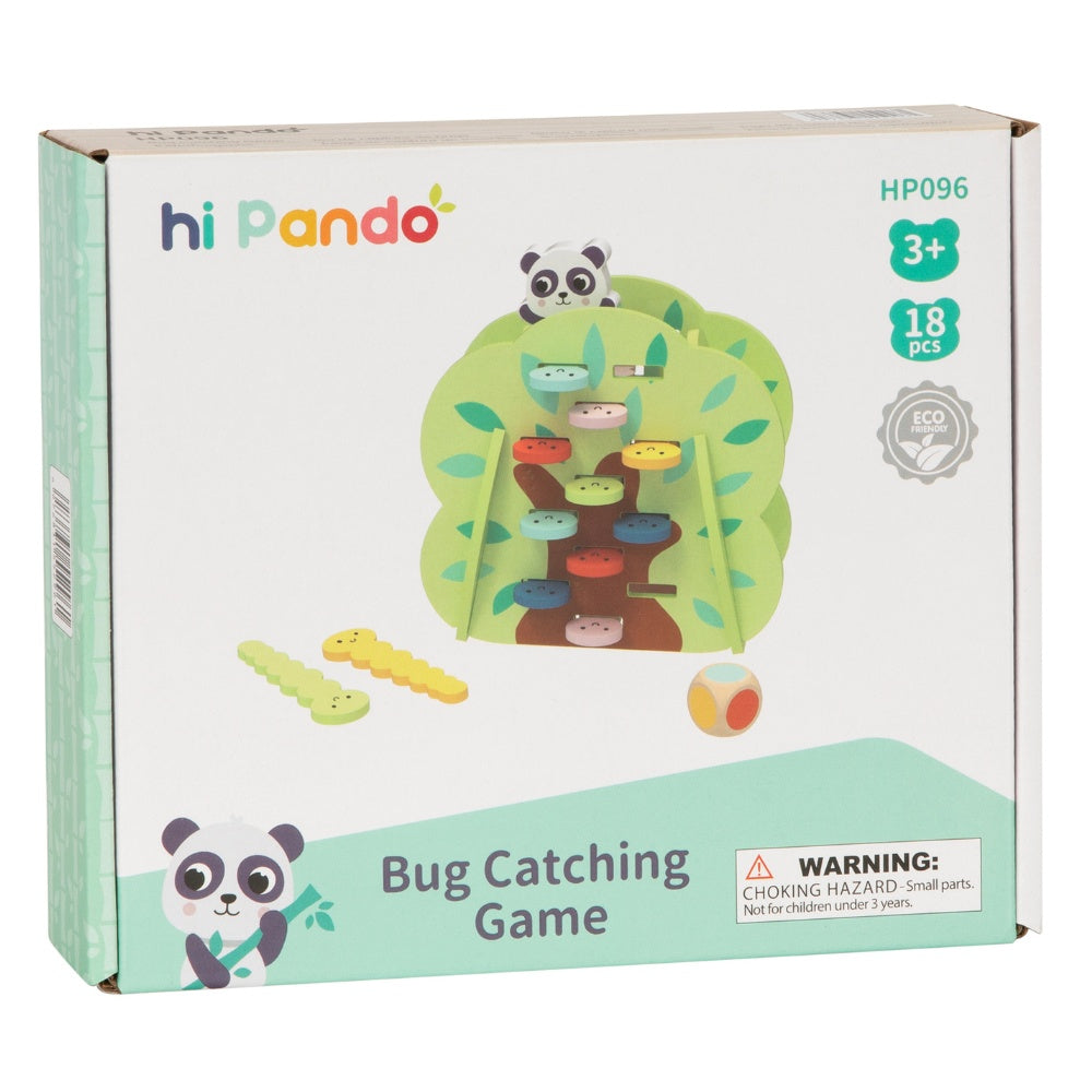 Wooden Bug Catching Game
