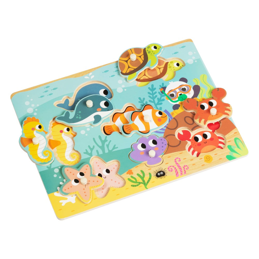 Ocean-Themed Animal Puzzle