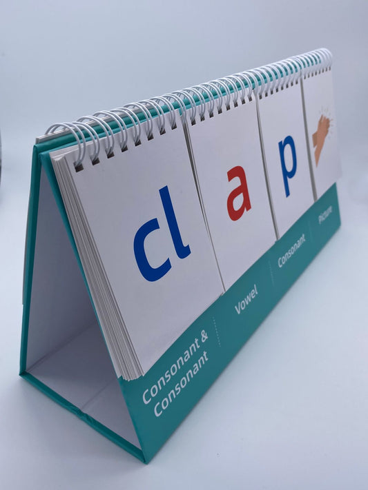 Word building flip chart