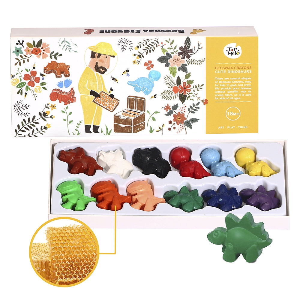 Cute Dinosaur Beeswax Crayons&nbsp;