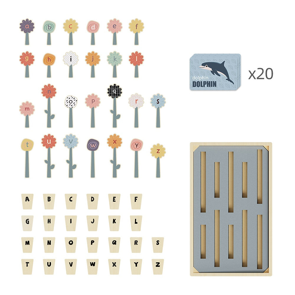 ABC Flowers Spelling &amp; Vocabulary Game