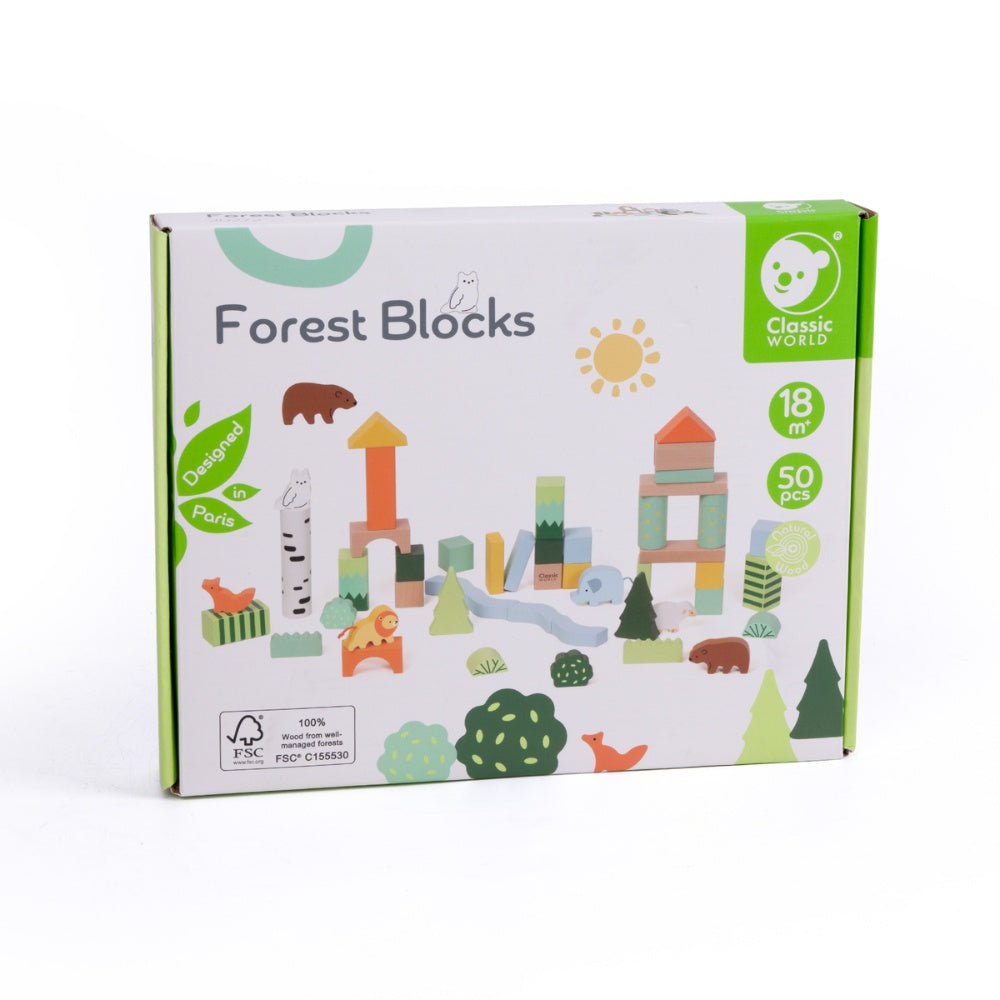 Wooden Forest Building Blocks