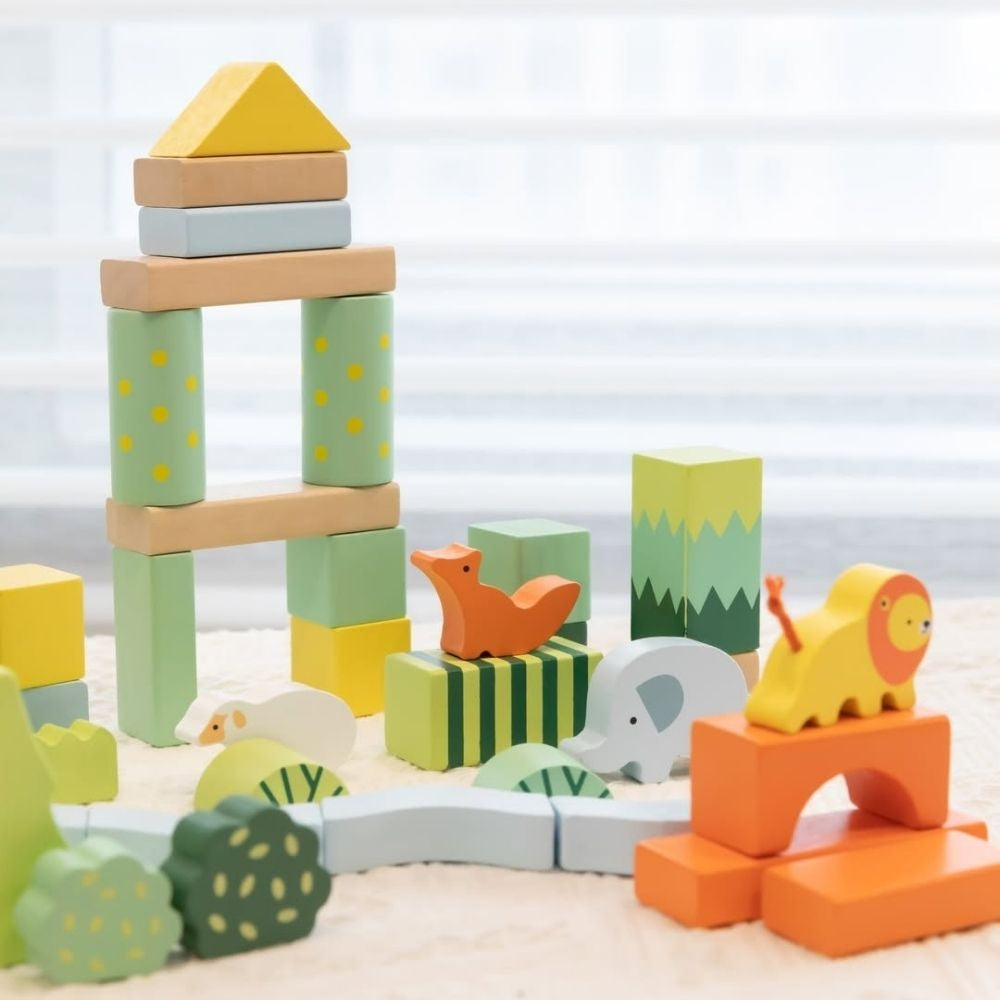 Wooden Forest Building Blocks