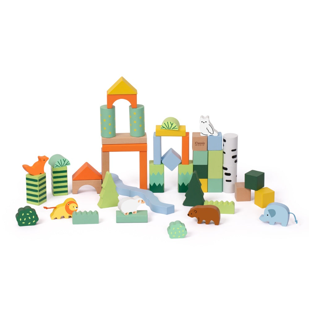 Wooden Forest Building Blocks