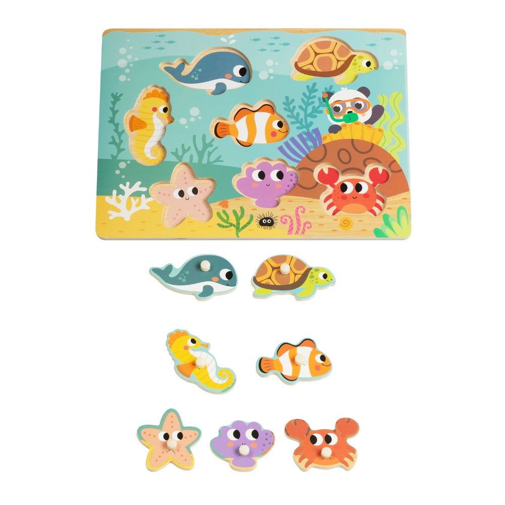 Ocean-Themed Animal Puzzle