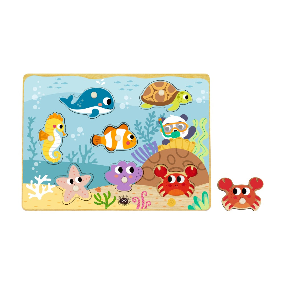 Ocean-Themed Animal Puzzle