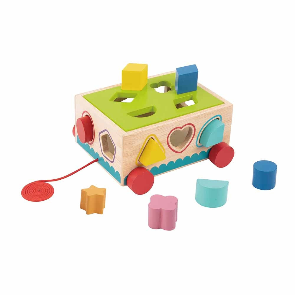 Pull Along Car & Shape Sorter
