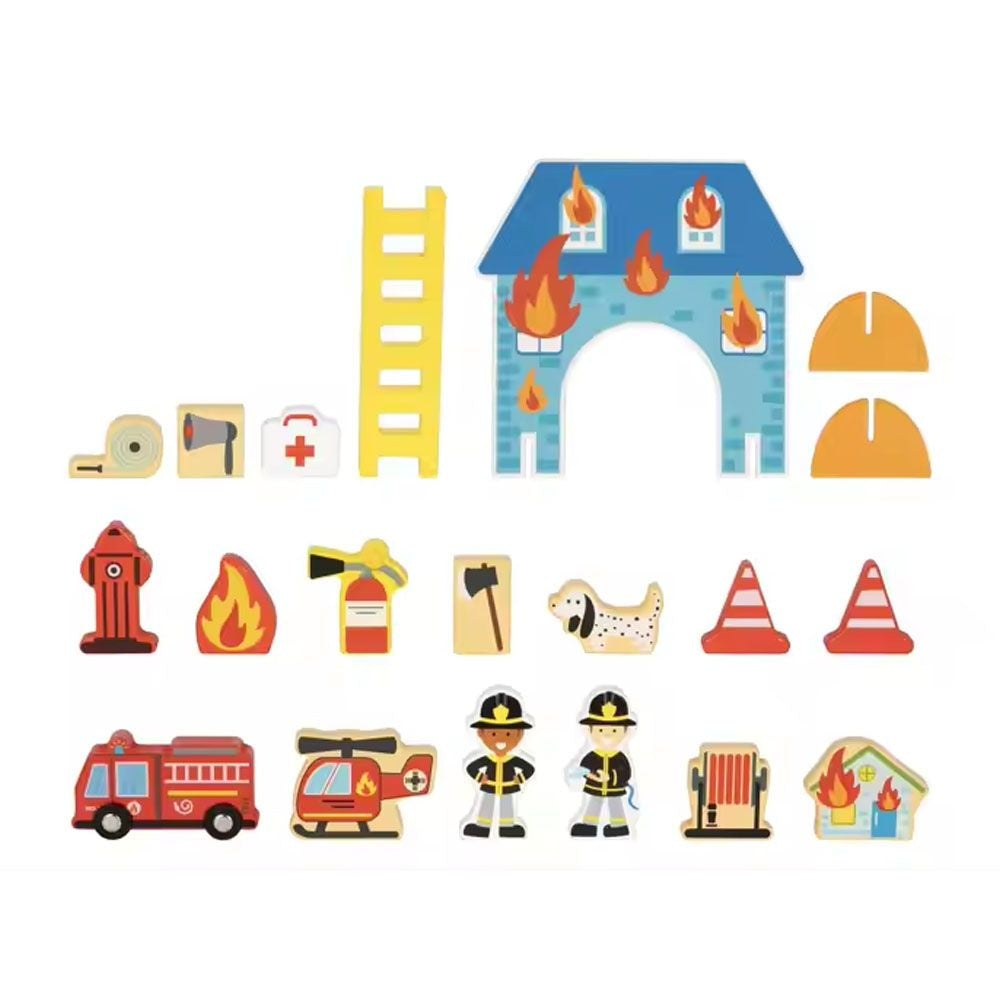 Pretend Play Story Box – Fire Station