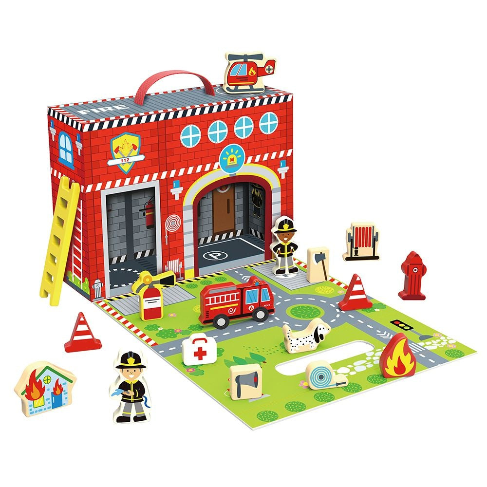 Pretend Play Story Box – Fire Station